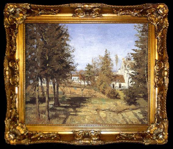 framed  Camille Pissarro Pine, ta009-2